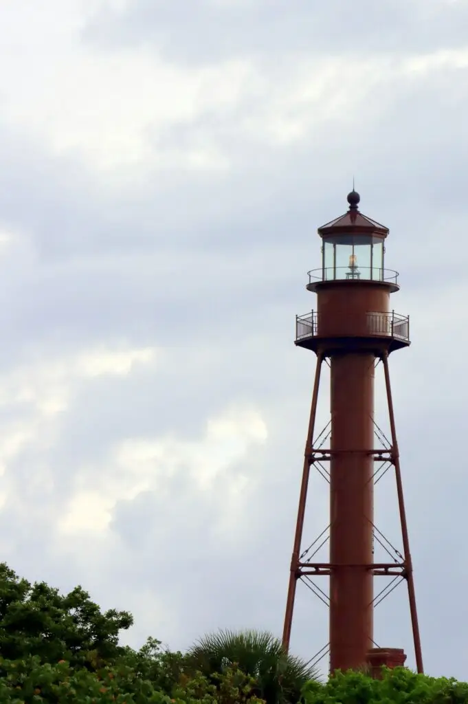 The historic Sanibel Island lighthouse in Southwest Florida